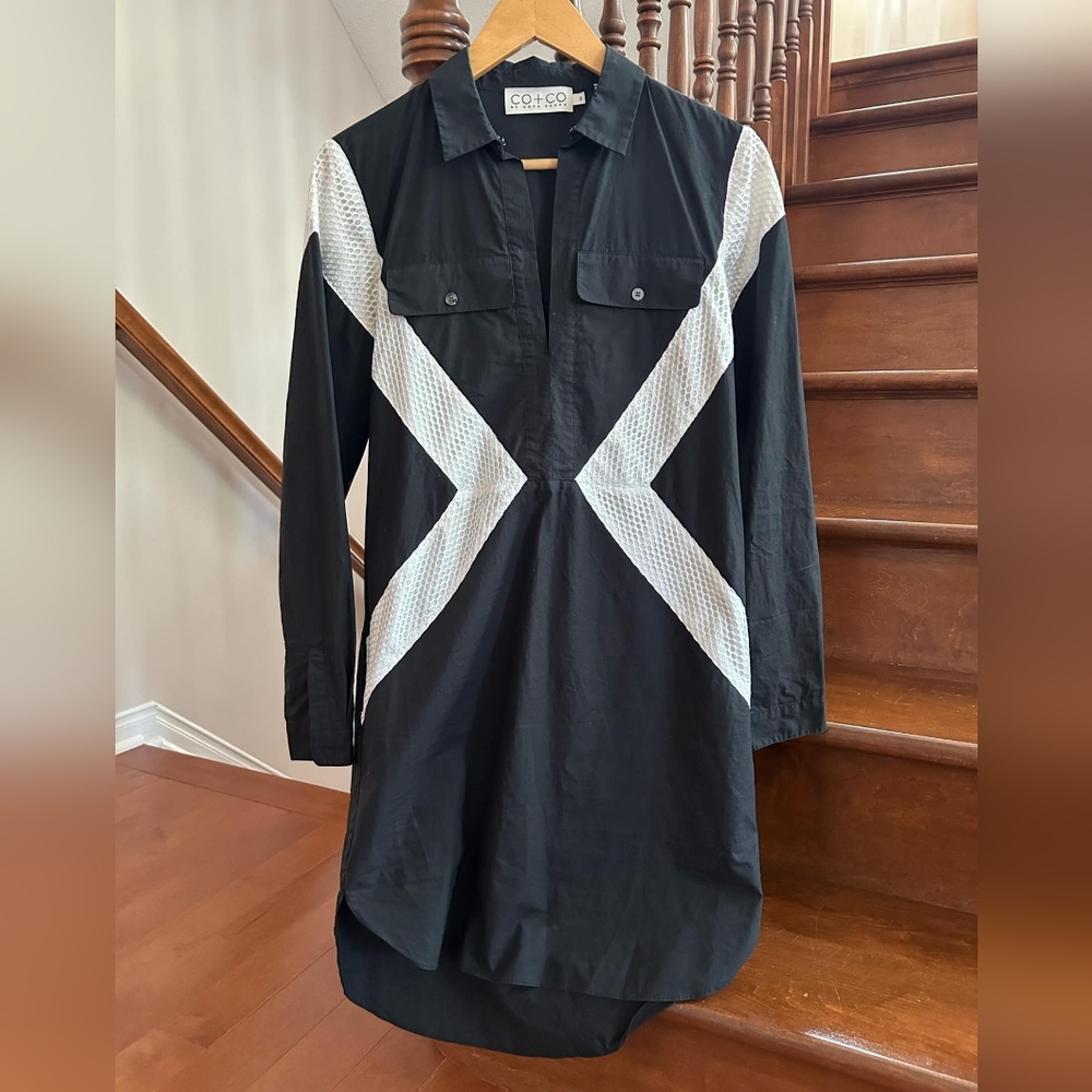 CO+CO women's long sleeve dress size 2
